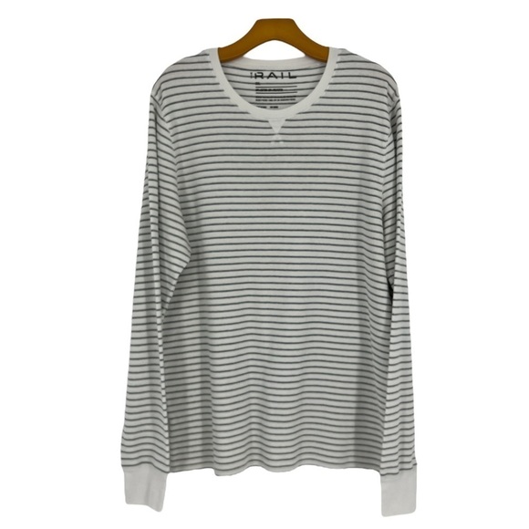 Rails crewneck, long sleeve, striped pull over top - Picture 1 of 8